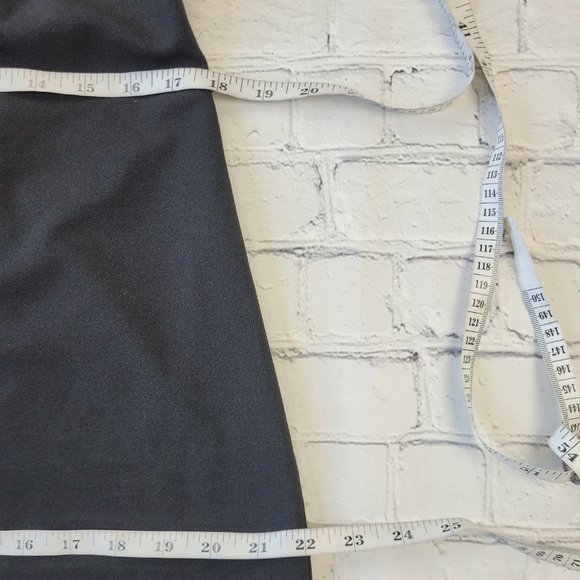 Calvin Klein black blouson style sleeve midi dress size 12 - Picture 8 of 13